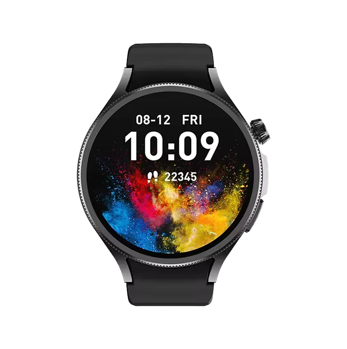 M103 Ultra Écran 1.5 HD + Bluetooth : Montre Connectée Ronde – Élégance, Santé &, Musique & Appels au Poignet
