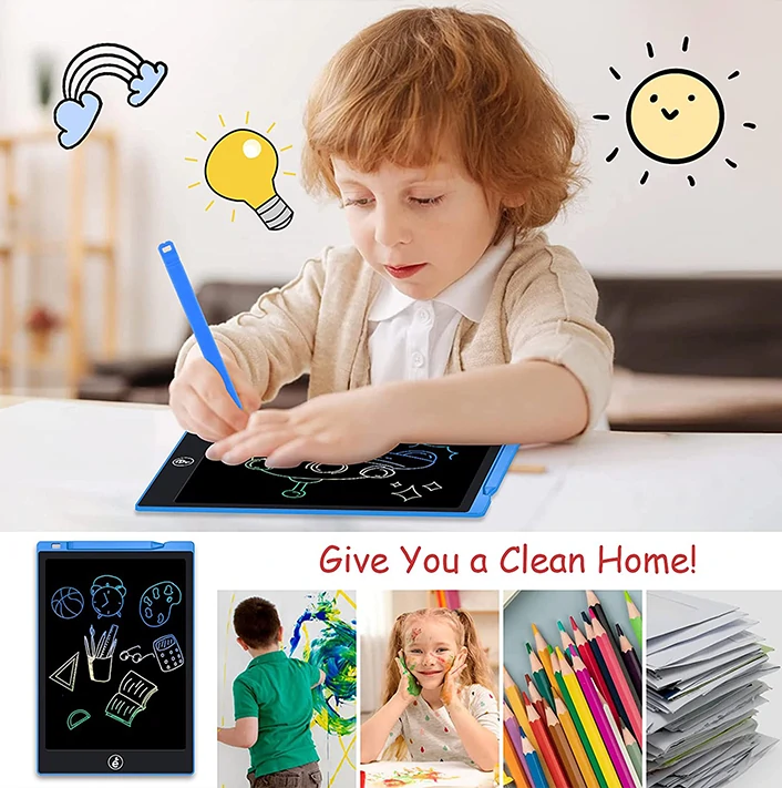 ARDOISE MAGIQUE x2 + 2 Cahiers - Bonus 2 Bics : Facilitez l'apprentissage de vos enfants