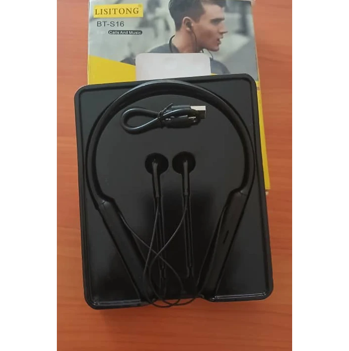 Écouteur du cou BT-S16 – Pour le Sport, la Musique et les Appels