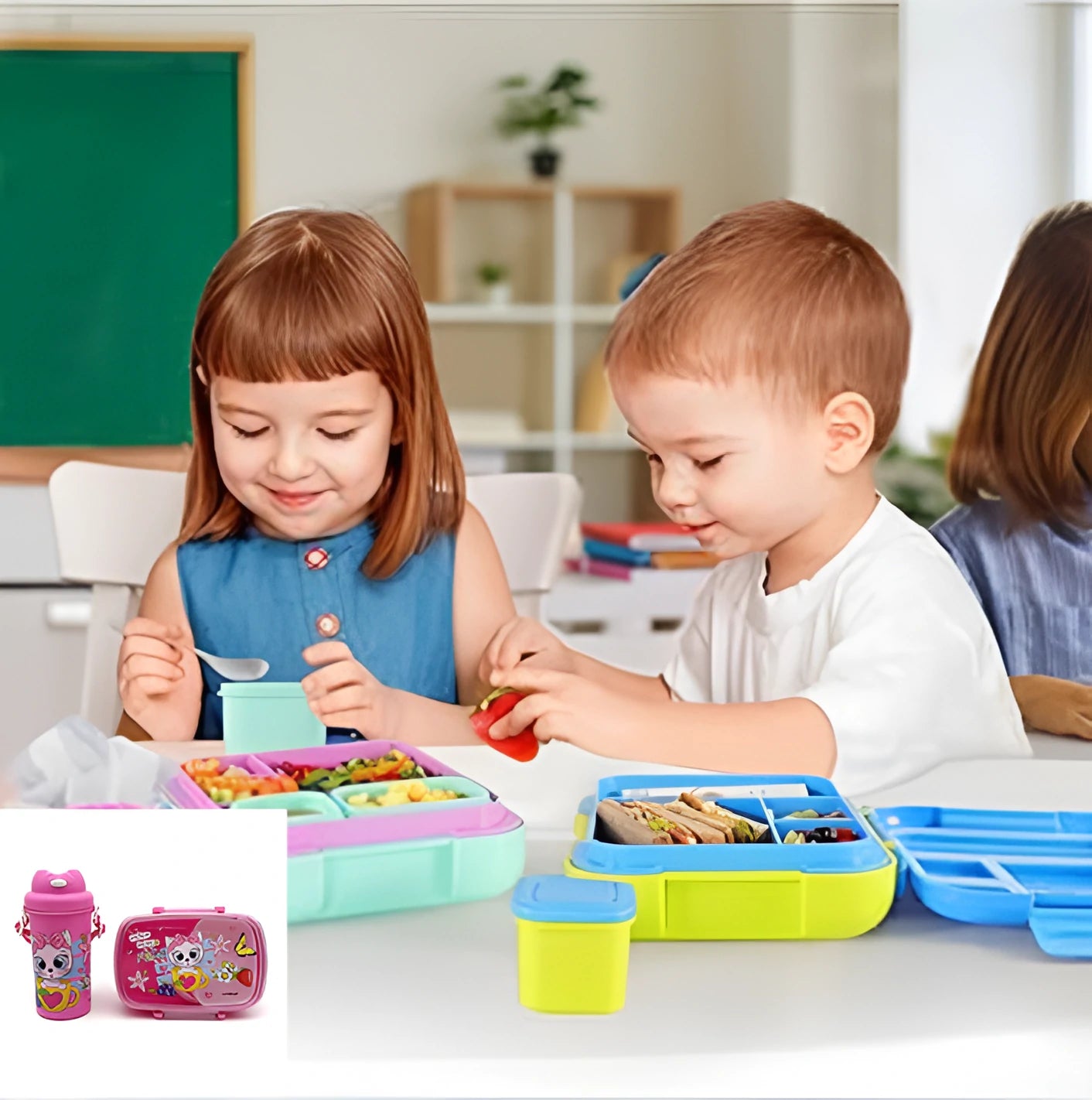 Boîte Benti🍱 Étanche pour Enfants – Repas Sains & Pratiques au Quotidien