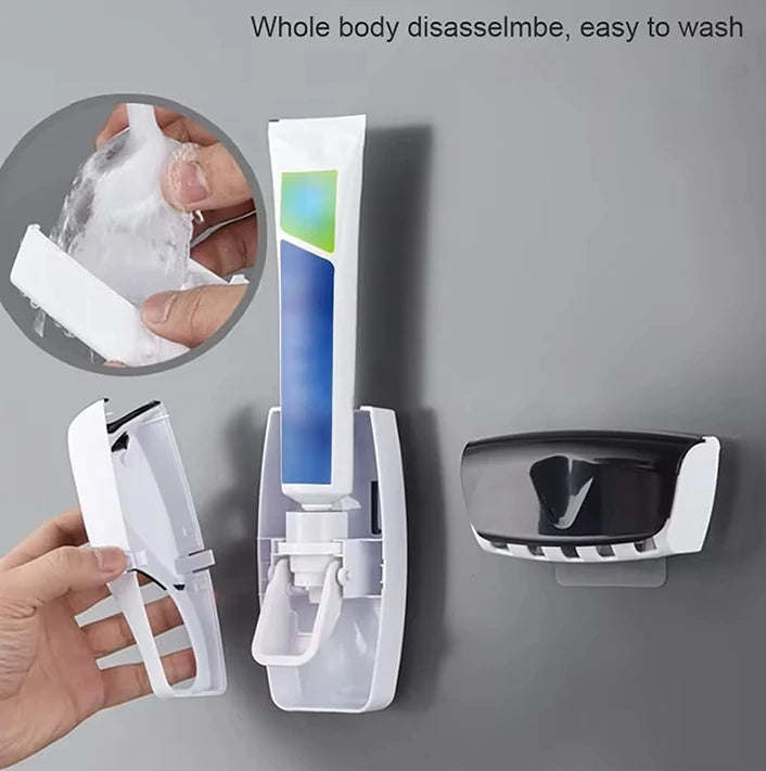 Distributeur automatique de dentifrice mural – Praticité et hygiène au quotidien