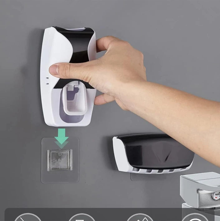 Distributeur automatique de dentifrice mural – Praticité et hygiène au quotidien