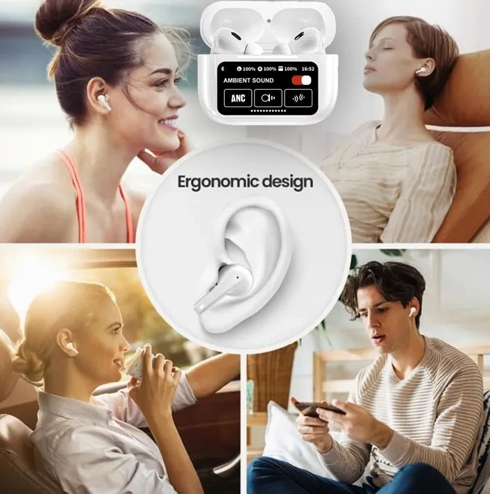 Ecouteur Sans Fil Intelligent A9 Pro/A10 Pro - 12 Fonctionnalités