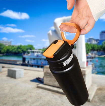 Gourde BAOL pour Bureau ou École avec paille : Garde fraîches et chaud vos boissons - 830ml