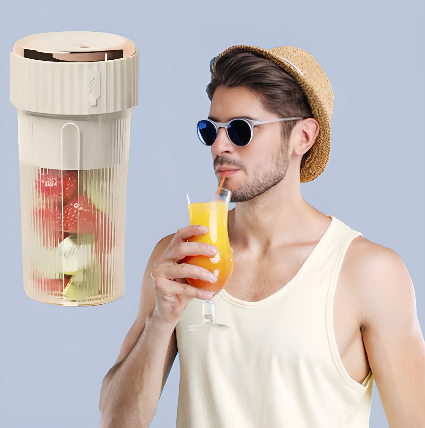 Extracteur de jus de fruit Rechargeable et Portable - Tafinet