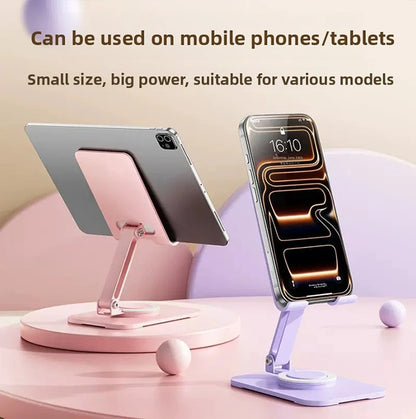 AluStand™ 360° – Support Téléphone & Tablette - Travaillez, regardez et naviguez les mains libres