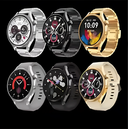 M103 Ultra Écran 1.5 HD + Bluetooth : Montre Connectée Ronde – Élégance, Santé &, Musique & Appels au Poignet