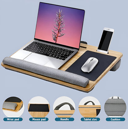 Pro-Confort™ PC - 💻Travaillez, regardez des films ou étudiez confortablement depuis votre lit