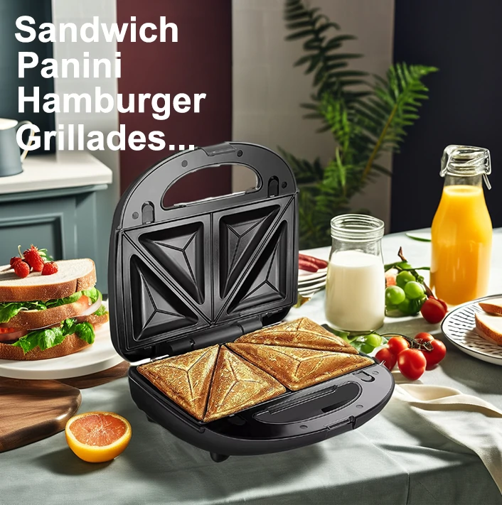 SuperCrest™ - Machine à Grillades rapide - sandwich maker