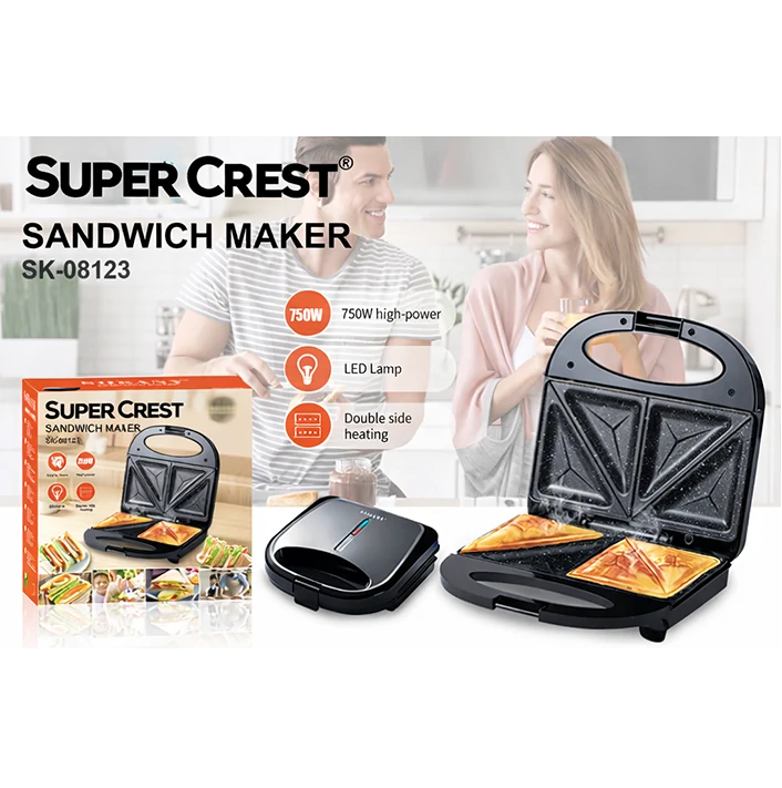 SuperCrest™ - Machine à Grillades rapide - sandwich maker