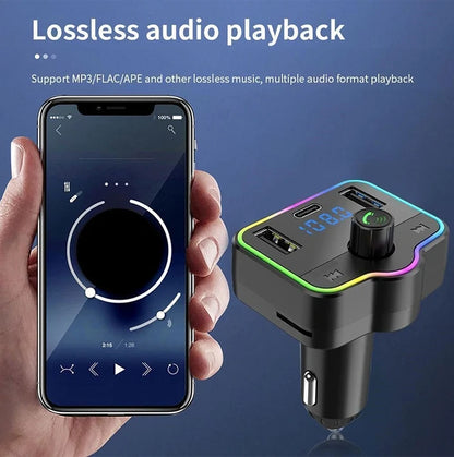 Transmetteur FM Bluetooth Voiture M46 – Transformez votre voiture en station musicale