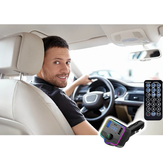 Transmetteur FM Bluetooth Voiture M46 – Transformez votre voiture en station musicale