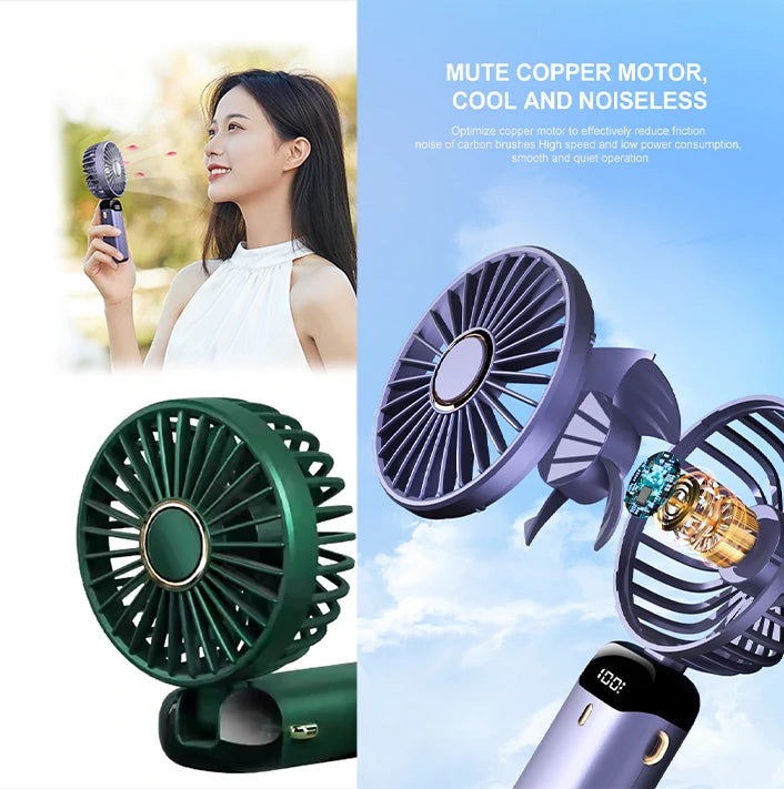 VentFrais™ Moderne Doux - Anti Chaleur Rechargeable +1 pour vous +1 Cadeau pour votre enfant