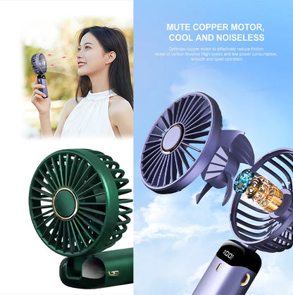 VentFrais™ Moderne Doux - Anti Chaleur Rechargeable +1 pour vous +1 Cadeau pour votre enfant