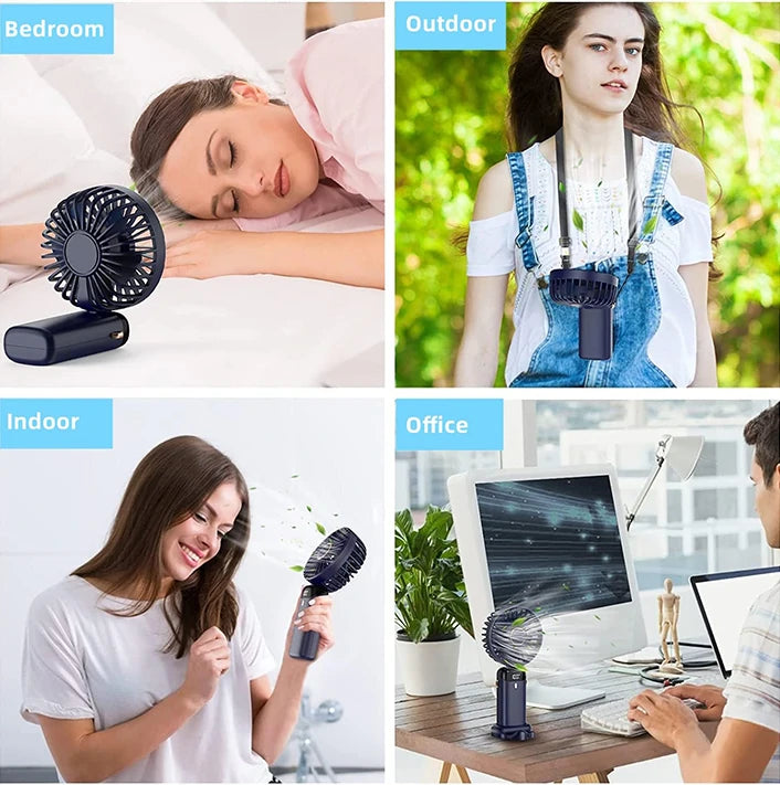 VentFrais™ Moderne Doux - Anti Chaleur Rechargeable +1 pour vous +1 Cadeau pour votre enfant