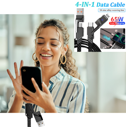 Câble de Charge Ultra-rapide 4 en 1 - Fast charging
