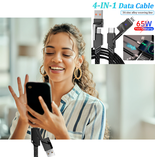 Câble de Charge Ultra-rapide 4 en 1 - Fast charging