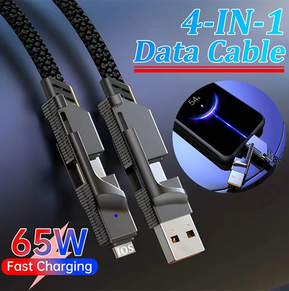 Câble de Charge Ultra-rapide 4 en 1 - Fast charging