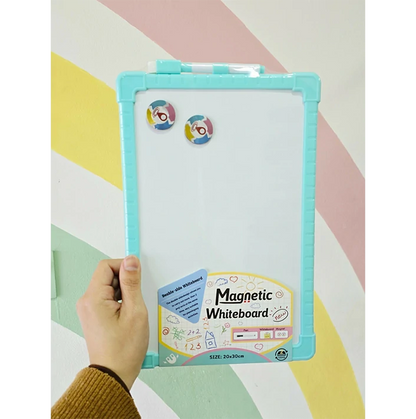 Magnetic White Board _Tableau blanc effaçable à sec pour l'école, la maison, le bureau, l'apprentissage à distance