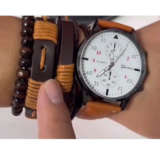 Montre-bracelet pour homme - Élégance  au quotidien