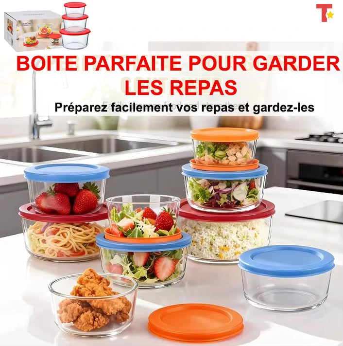 Pyglass™🥗Mangez sains en conservant vos aliments frais plus longtemps et sans odeur