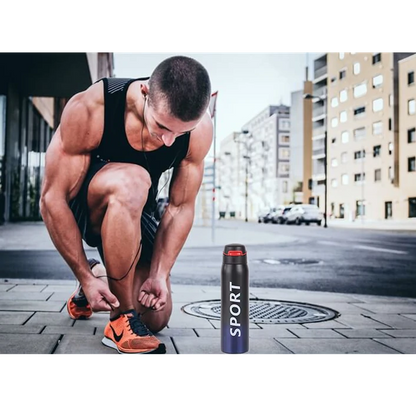 VACCUM CREATIVE EN ACIER INOXYDABLE SPORT - 750ml Garde vos Boissons Chaudes & Fraîches
